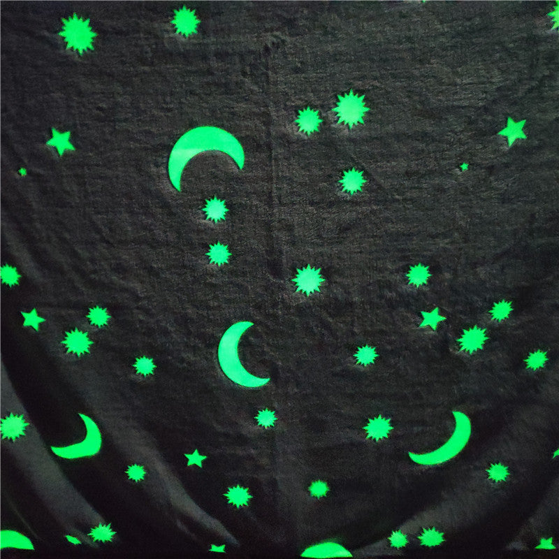 Starnug - Fleece Deken Glow-In-The-Dark