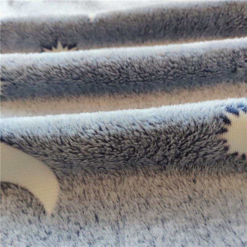 Starnug - Fleece Deken Glow-In-The-Dark