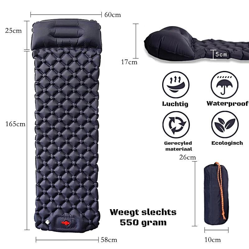 Ultra Outdoor Matras - Met Ingebouwde Pomp - Trends & Meer