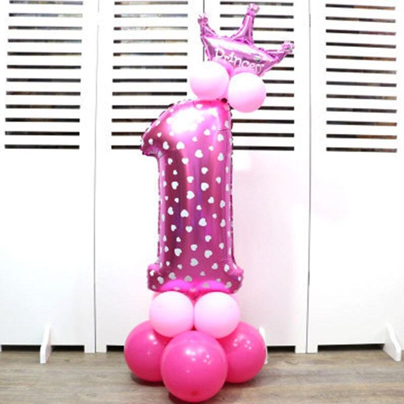 Verjaardagsballon van 80 cm hoog - Babys en meer