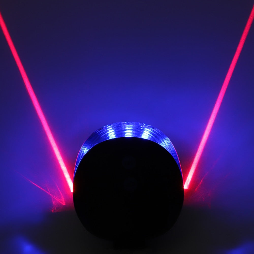 BikeyLight - Fietslamp Met Laser Pro