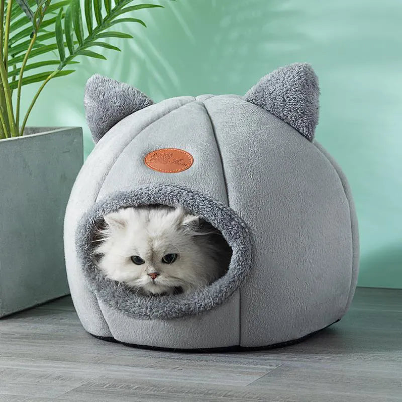 Cozy Cave Winter Pet Bed - Kattenhuis - Kattenmand