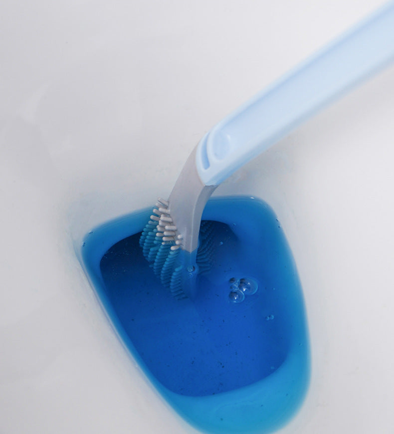 360 Graden Siliconen Toiletborstel Pro