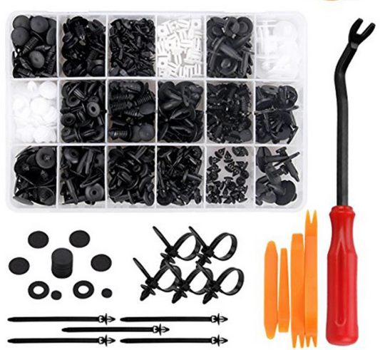 Autoreparatieset - Fixed Clips Deluxe Set (415 stuks)