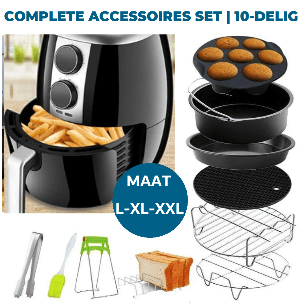 Heteluchtfriteuse Accessoires - Complete Bakset