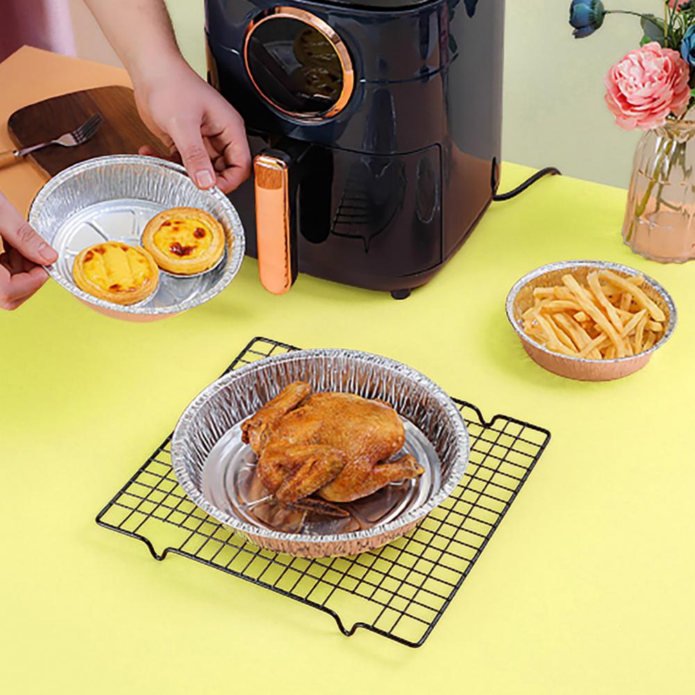 Anti-Plak Aluminium Bakjes Geschikt Voor De Airfryer