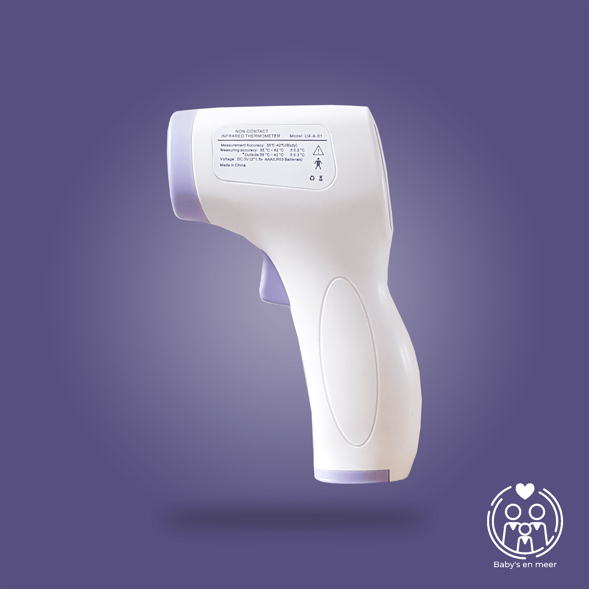 Quick Thermo™ Infrarood Koortsthermometer - Babys en meer