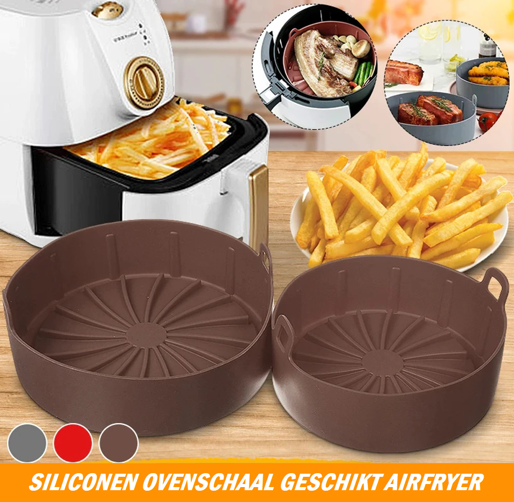 Multifunctionele Ovenschaal Geschikt Voor Airfryer - 100% Siliconen